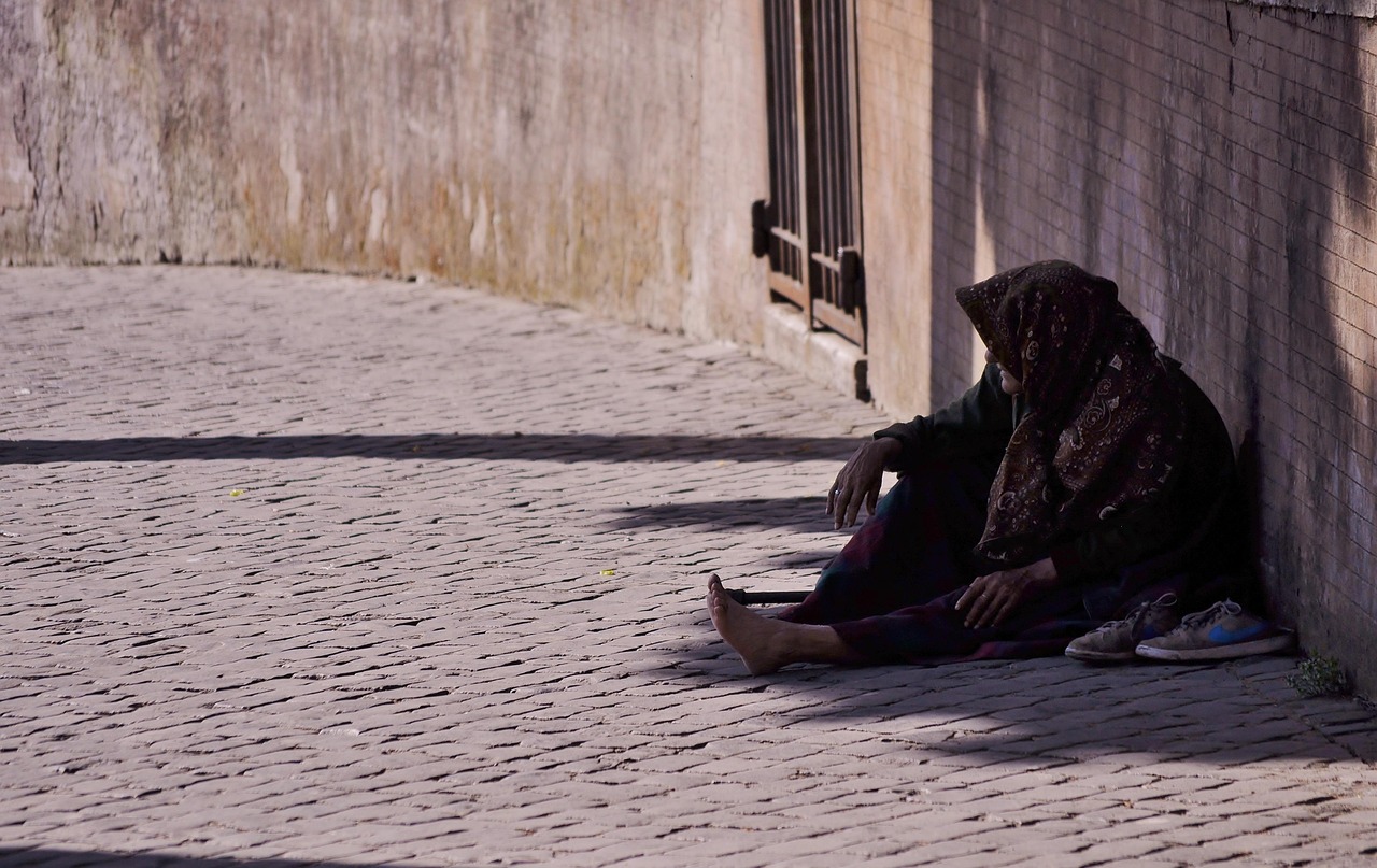 old, woman, elderly, cobblestone, street, poor, beggar, poor, poor, poor, poor, poor, beggar, beggar, beggar