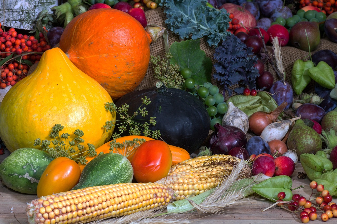 still life, fruit, vegetables, cucumbers, corn on the cob, still life, still life, still life, still life, still life, vegetables, vegetables